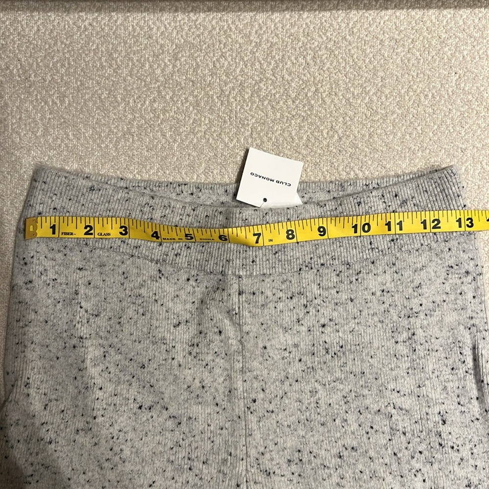 NWT Club Monaco Cashmere Blend leggings - Picture 7 of 7
